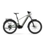 Haibike ADVENTR 4 - HIGH - 27.5" Electric Touring Bike - 2026 - glossy grey / bamboo