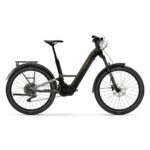 Haibike ADVENTR 6 - LOW - 27.5" Electric Touring Bike - 2026 - high sparkling black / platinum chrome