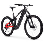 Haibike ALLMTN 4 i800Wh - Electric Mountain Bike - 2025 - silver/red/black - glossy - Image 3