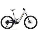 Haibike ALLTRAIL 8 - 27.5" Easy Entry Electric Mountain Bike - 2025 - white/blue/gold - glossy