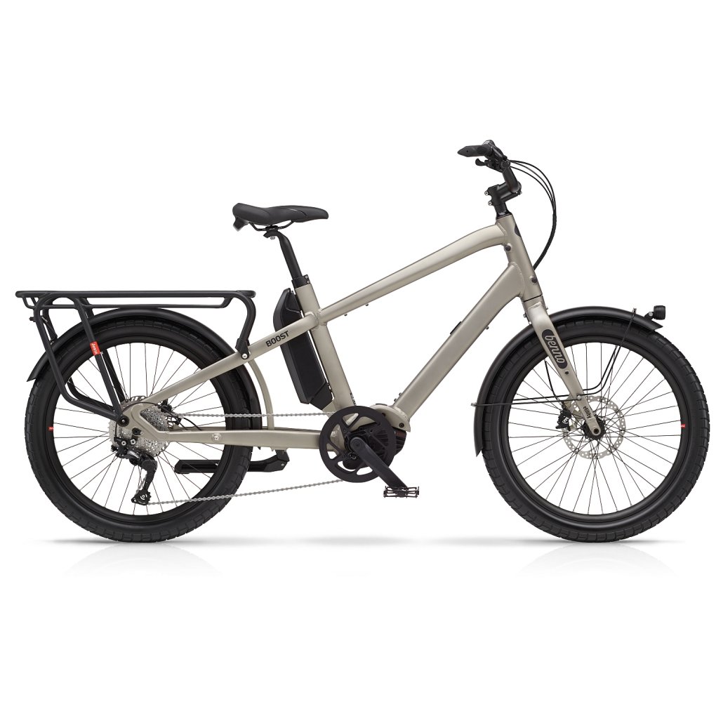 boost-10d-cx-2023-titanium-gray-1428396.jpg Benno Bikes BOOST E 10D CX - 24" Electric Cargo Bike - 2025 - Titanium Gray - Image 1
