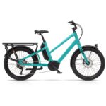 Benno Bikes BOOST E 10D Performance - 24" Women Electric Cargo Bike - 2025 - Aqua Green