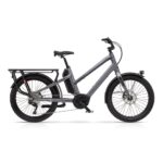 Benno Bikes BOOST E 10D Performance - 24" Women Electric Cargo Bike - 2025 - Anthracite Gray