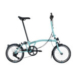 Brompton C Line Advanced - 12-Speed - High Bar - Extended Seatpost - Rear Rack & Dynamo - 16" Folding Bike - 2025 - turkish green - Image 2