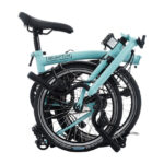 Brompton C Line Advanced - 12-Speed - High Bar - Extended Seatpost - Rear Rack & Dynamo - 16" Folding Bike - 2025 - turkish green - Image 4