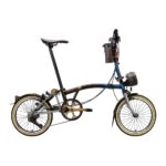 Brompton C Line - 50th Anniversary - 12-Speed - Mid Bar - Extended Seatpost - 16" Folding Bike - 2025 - 1975 Special Edition