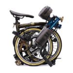 Brompton C Line - 50th Anniversary - 12-Speed - Mid Bar - Extended Seatpost - 16" Folding Bike - 2025 - 1975 Special Edition - Image 4