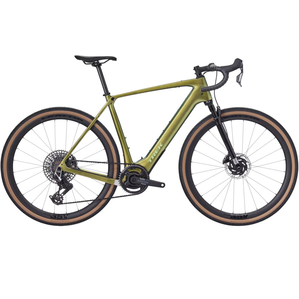 checkpointplussl7axs-26-58122-a-primary-1953629.jpg Trek CHECKPOINT+ SL 7 AXS - Carbon Gravel E-Bike - 2026 - Chameleon Green - Image 1