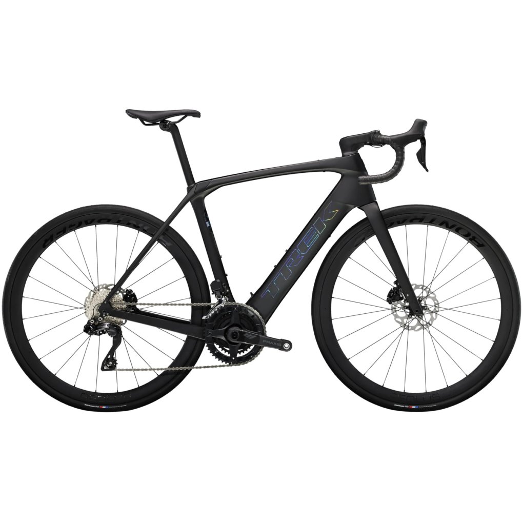 domaneplusslr6-23-36701-a-primary-1758797.jpg Trek DOMANE+ SLR 6 PRO - Carbon Electric Road Bike - 2025 - Matte Deep Smoke - Image 1