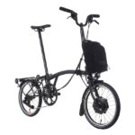 Brompton Electric C Line - 12-Speed - High Bar - Extended Seatpost - Rear Rack - 16" Electric Folding Bike - 2025 - matt black - Image 2