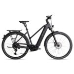 2R Manufaktur ELX 11 - Trapez - Electric Touring Bike - 2025 - black matt / brushed silver