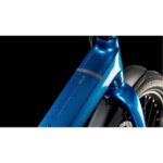 CUBE FOLD HYBRID Comfort 500 - 20" Electric Folding Bike - 2025 - electricblue / reflex - Image 4