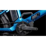 CUBE FOLD HYBRID Comfort 500 - 20" Electric Folding Bike - 2025 - electricblue / reflex - Image 7