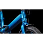 CUBE FOLD HYBRID Comfort 500 - 20" Electric Folding Bike - 2025 - electricblue / reflex - Image 8