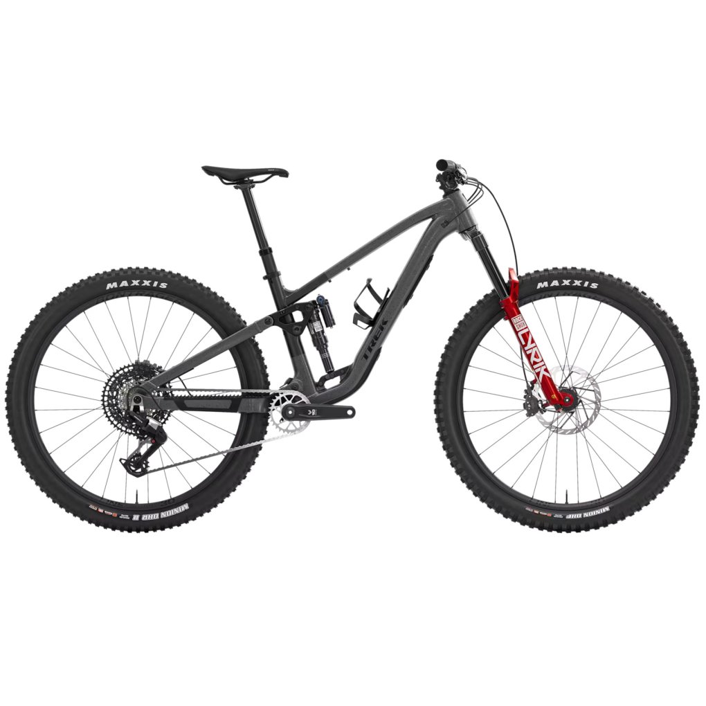 fuelex9ea90-26-56047-a-primary-1951658.jpg Trek FUEL EX 9 Eagle 90 Gen 7 - 29" Mountain Bike - 2026 - Lithium Grey / Trek Black Splatter - Image 1