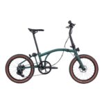 Brompton G Line - 8-Speed - Small Bar - Standard Seatpost - 20" Folding Bike - 2025 - forest green