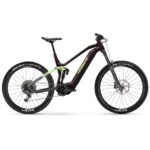Haibike HYBE 10.5 i720Wh - 29"/27.5" Electric Mountain Bike - 2024 - choco/canary/grey - matt