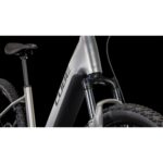CUBE REACTION HYBRID ONE 600 - Easy Entry Electric Mountain Bike - 2025 - silver / black - Image 8
