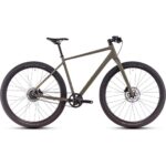 CUBE HYDE Pro - 29" City-Bike - 2025 - dustyolive / gold