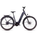 CUBE KATHMANDU HYBRID Comfort SLX 800 - Easy Entry Electric Touring Bike - 2025 - nightsky / ink