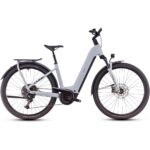 CUBE KATHMANDU HYBRID EX 800 - Easy Entry Electric Touring Bike - 2025 - haze / black
