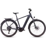 CUBE KATHMANDU HYBRID ONE 600 - Electric Touring Bike - 2025 - shadowgrey / black