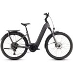CUBE KATHMANDU HYBRID Pro 800 - Easy Entry Electric Touring Bike - 2025 - slabgrey / chrome