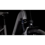 CUBE KATHMANDU HYBRID Pro 800 - Easy Entry Electric Touring Bike - 2025 - slabgrey / chrome - Image 8