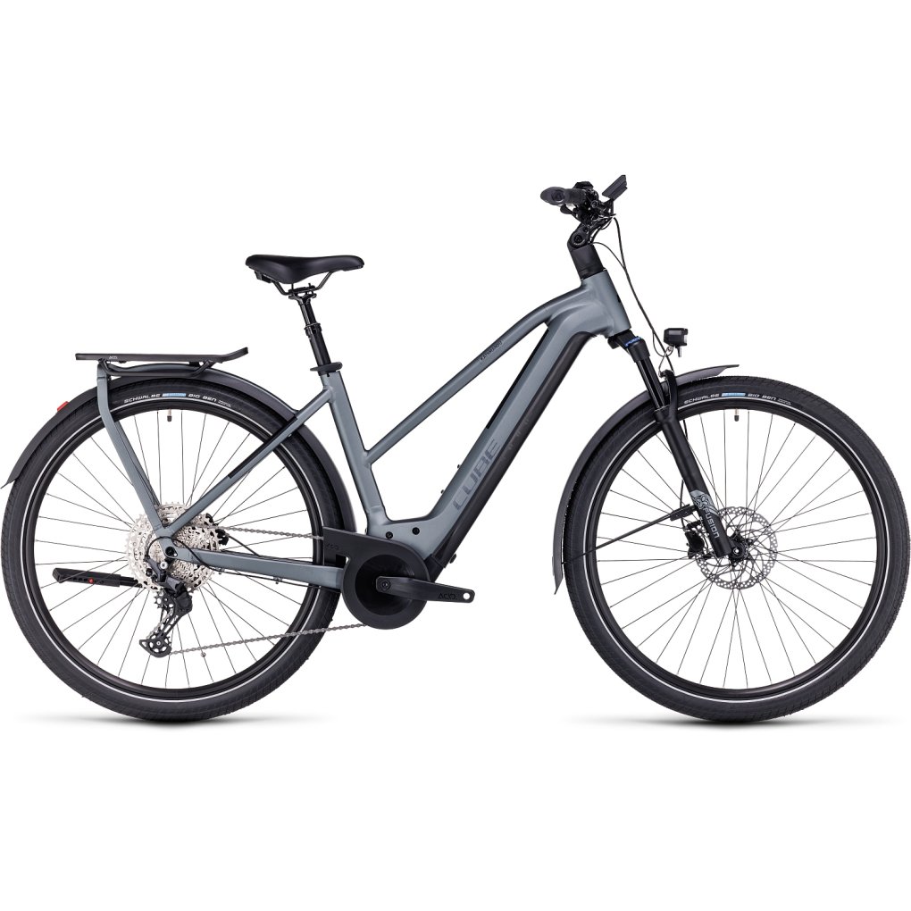 kathmandu-hybrid-pro-women-flashgrey-metal-1394161.jpg CUBE KATHMANDU HYBRID Pro 750 - Women Electric Touring Bike - 2024 - flashgrey / metal - Image 1