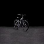 CUBE KATHMANDU HYBRID Pro 800 - Women Electric Touring Bike - 2025 - slabgrey / chrome - Image 3