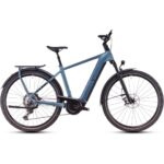 CUBE KATHMANDU HYBRID SLX 800 - Electric Touring Bike - 2025 - smaragdgrey / black