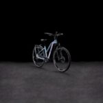 CUBE KATHMANDU HYBRID SLX 800 - Women Electric Touring Bike - 2025 - smaragdgrey / black - Image 3