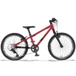 KUbikes 20L MTB 8-Speed Kids Bike - red