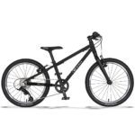 KUbikes 20L MTB 8-Speed Kids Bike - black
