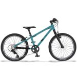 KUbikes 20L MTB 8-Speed Kids Bike - turquoise glitter