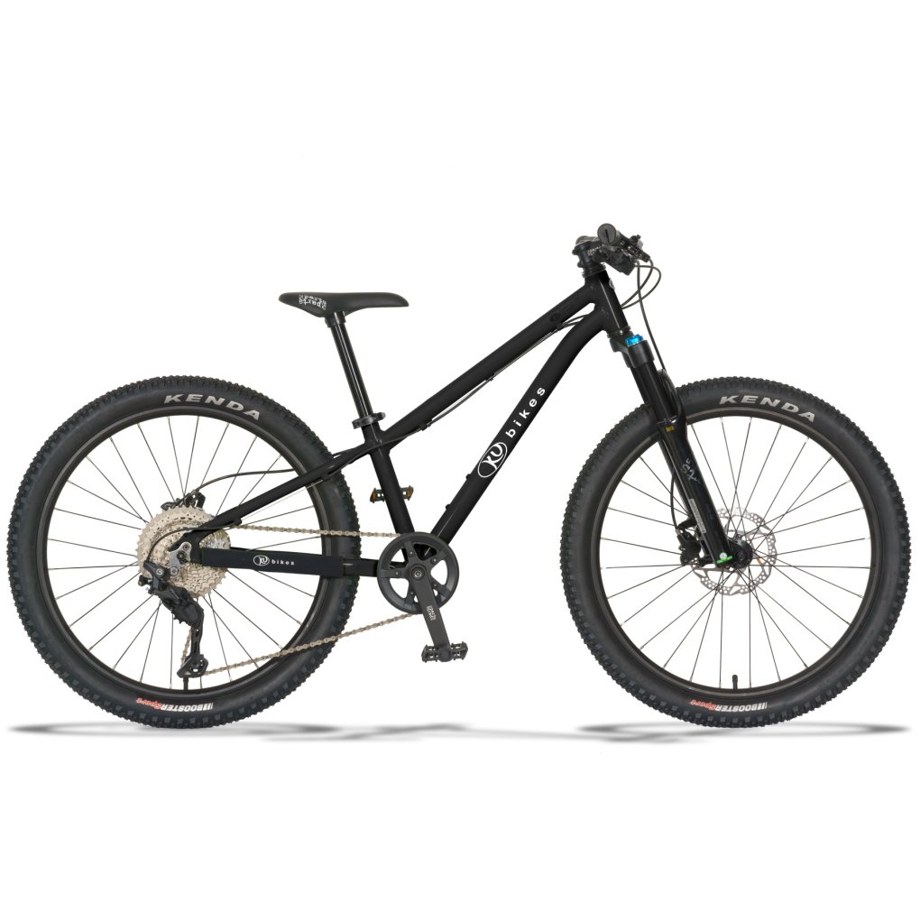 kubikes-24s-mtb-disc-schwarz-1793101.jpg KUbikes 24S MTB Disc - 24" Kids Mountainbike - black - Image 1