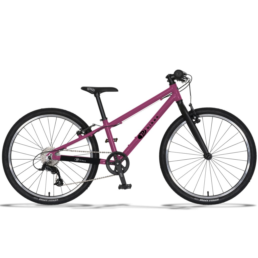 kubikes-24s-mtb-pink-lasur-1793001.jpg KUbikes 24S MTB 8-Speed Kids Bike - pink glaze - Image 1