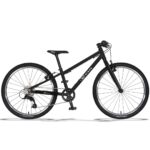 KUbikes 24S MTB 8-Speed Kids Bike - black