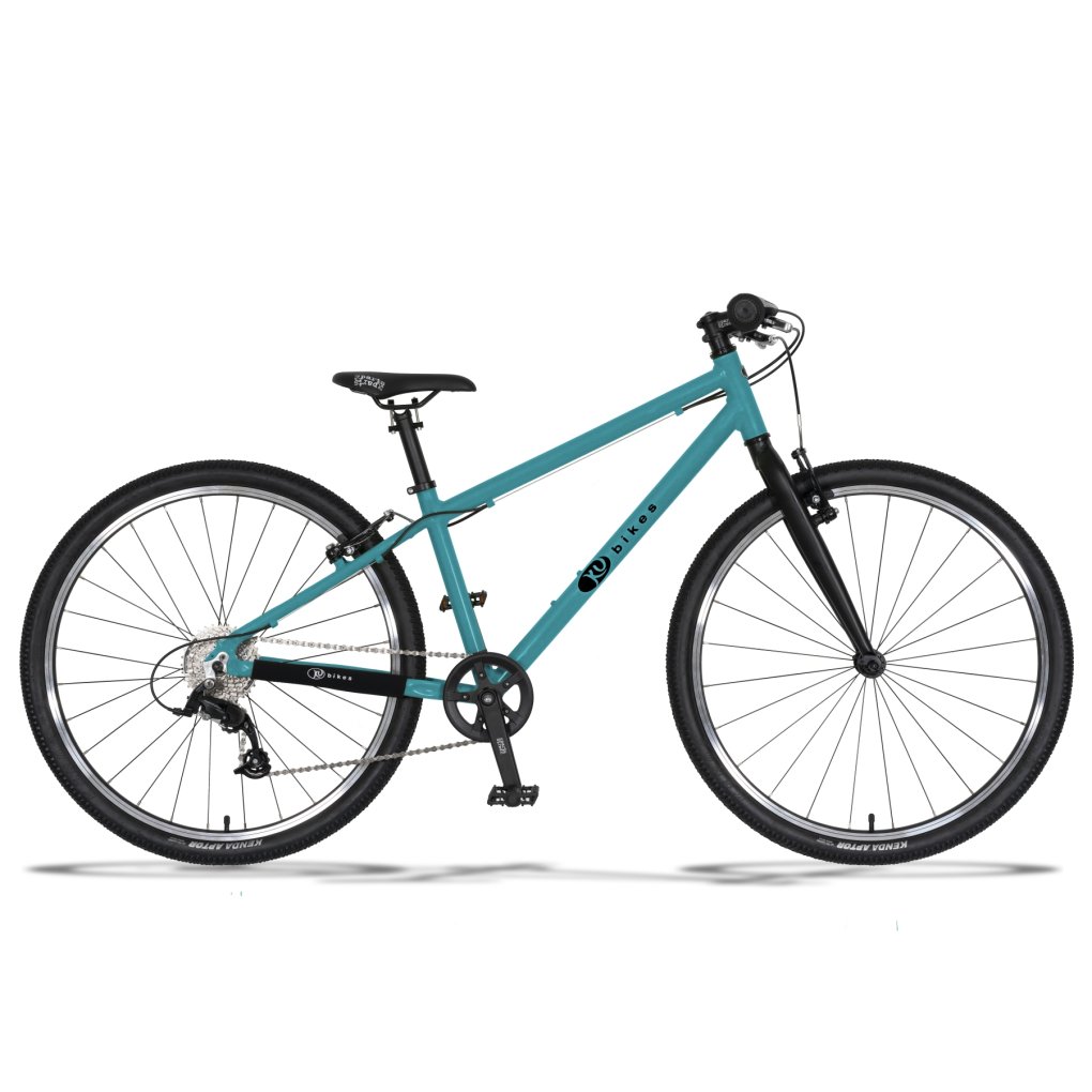 kubikes-26-mtb-tuerkis-glitter-1793043.jpg KUbikes 26 MTB 8-Speed Kids Bike - turquoise glitter - Image 1