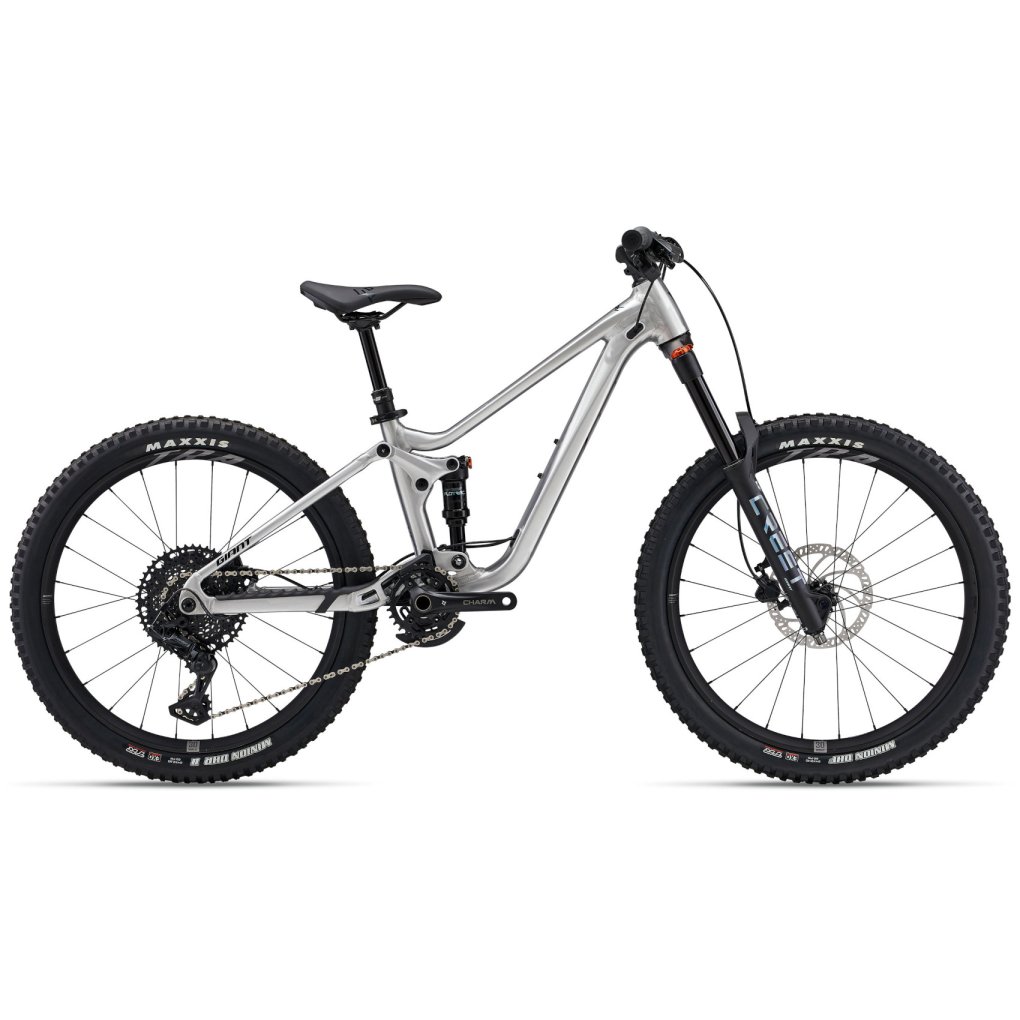 my25faith24-giant-colorarawaluminum-1754370.jpg Giant Faith 24 - 24" Kids Mountain Bike - 2025 - raw aluminum - Image 1