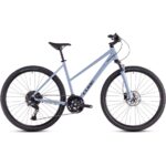 CUBE NATURE EXC - Women Cross Bike - 2025 - pigeonblue / black