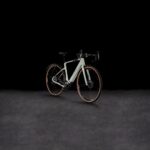 CUBE NUROAD HYBRID C:62 Race FE 400X - Carbon Electric Gravel Bike - 2025 - desertstone / green - Image 3