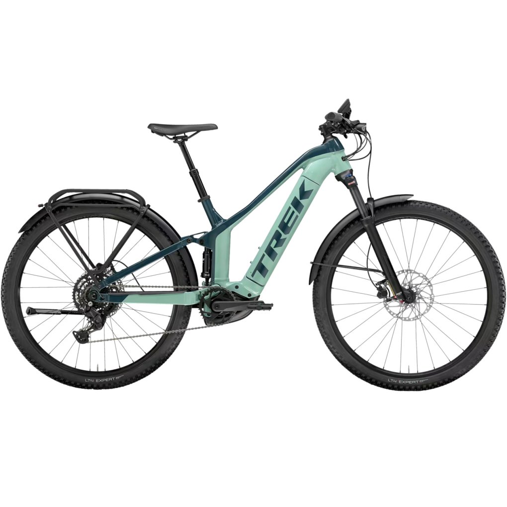 powerflyfs4equippedeu-24-40672-b-primary-1900932.jpg Trek POWERFLY FS 4 EQUIPPED GEN 3 - Electric Mountain Bike - 2024 - 29" - Blue Sage/Juniper - Image 1