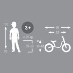 Puky LR XL BR Classic Balance Bike - retro-rosé - Image 2