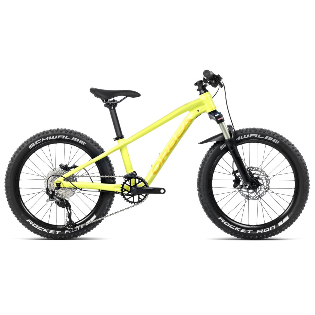r007ttcc-kp-side-laufey-20-h30-yell-1773853.jpg Orbea LAUFEY H30 - 20" Kids Mountainbike - 2025 - Spicy Lime - Corn Yellow (gloss) - Image 1