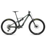 Orbea RALLON M11 AXS - 29" Carbon Mountain Bike - 2024 - Forest Green Carbon (matt-gloss) - Blue Stone (gloss)