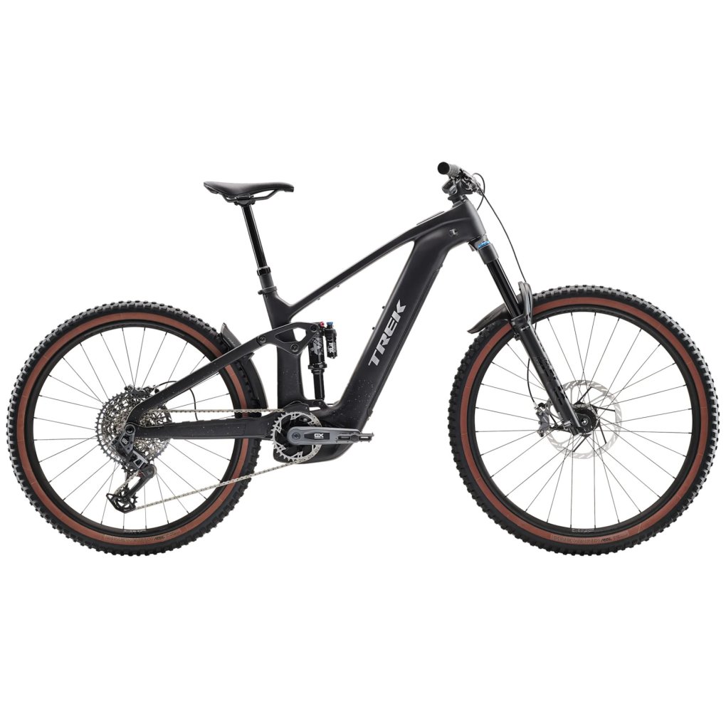 rail99xoaxs-25-48472-a-primary-1826579.jpg Trek RAIL+ 9.8 GX AXS T-Type Gen 5 - Carbon Electric Mountain Bike - 2025 - Deep Smoke - Image 1