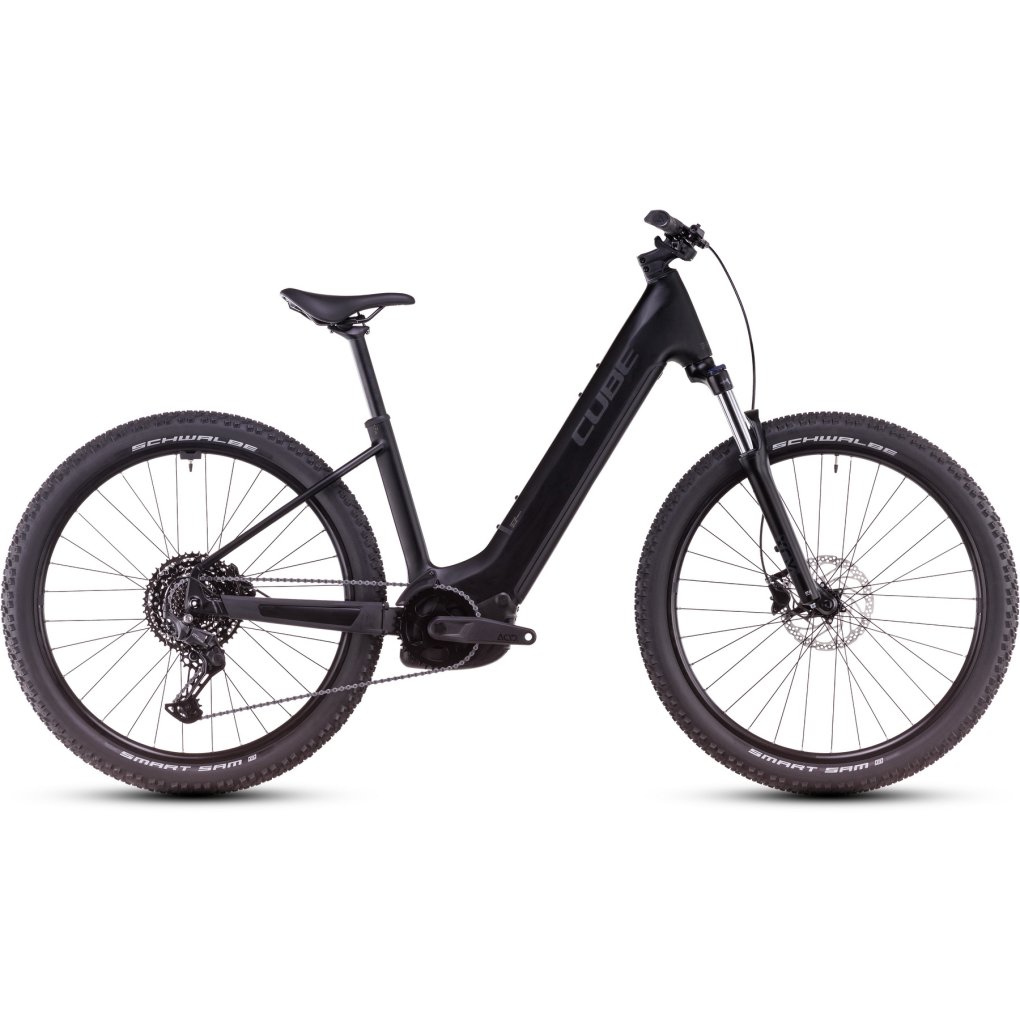 reaction-hybrid-one-ee-blackline-1-1751405.jpg CUBE REACTION HYBRID ONE 600 - Easy Entry Electric Mountain Bike - 2025 - blackline - Image 1