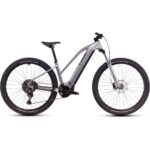 CUBE REACTION HYBRID ONE 600 - Women Electric Mountain Bike - 2025 - 29" - silver / black