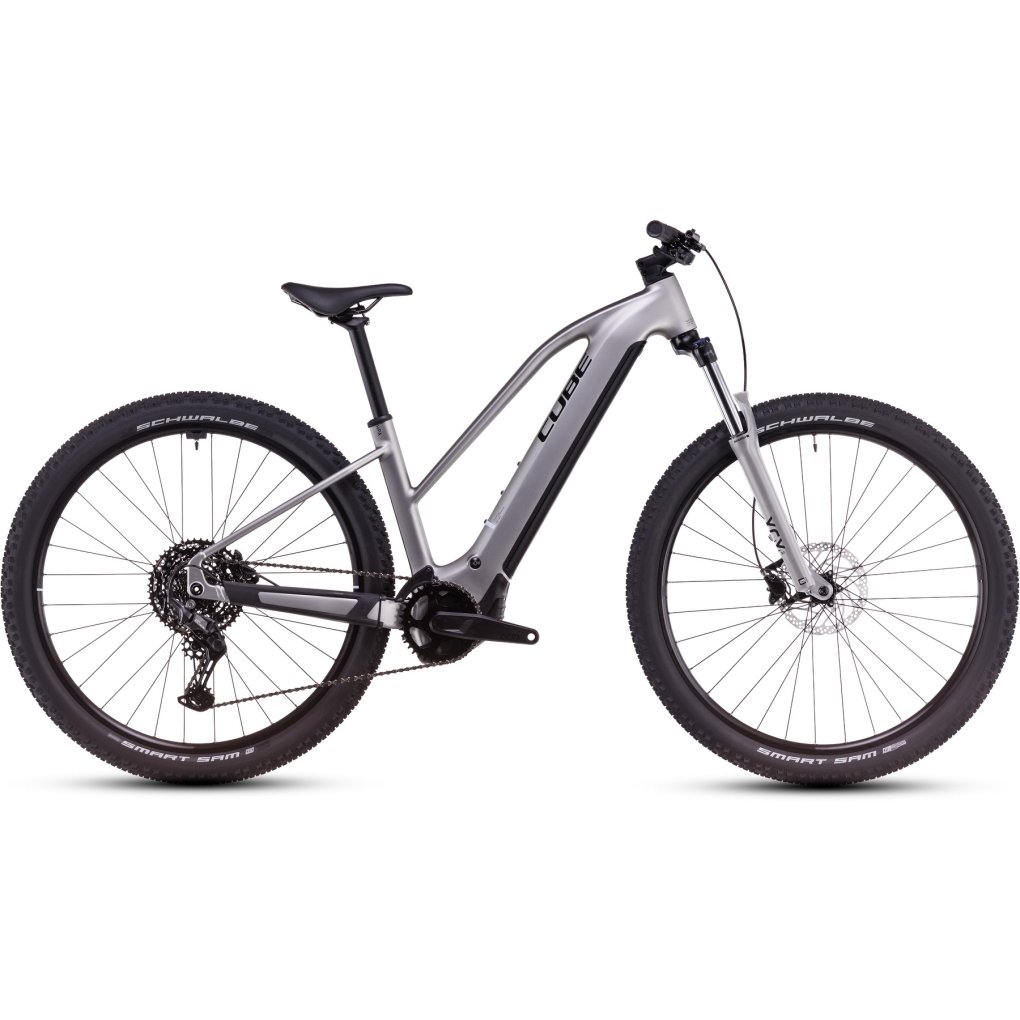 reaction-hybrid-one-women-silver-black-1-1750998.jpg CUBE REACTION HYBRID ONE 600 - Women Electric Mountain Bike - 2025 - 29" - silver / black - Image 1